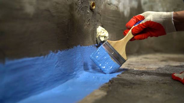 SJ Waterproofing Pros commercial waterproofing team near Bridgeport, NY